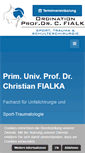 Mobile Screenshot of fialka.org